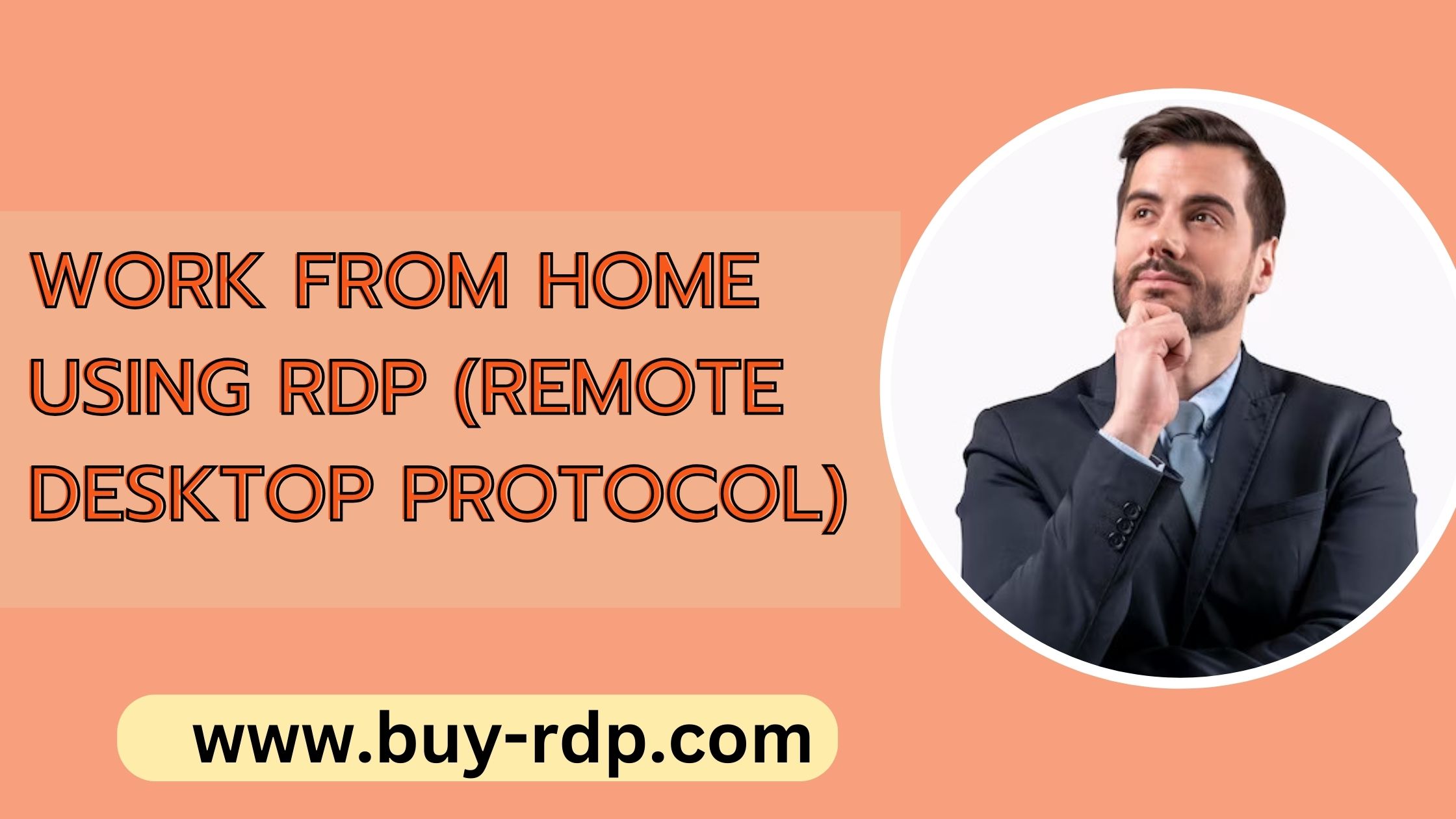 Work From Home By Using RDP (Remote Desktop Protocol) 