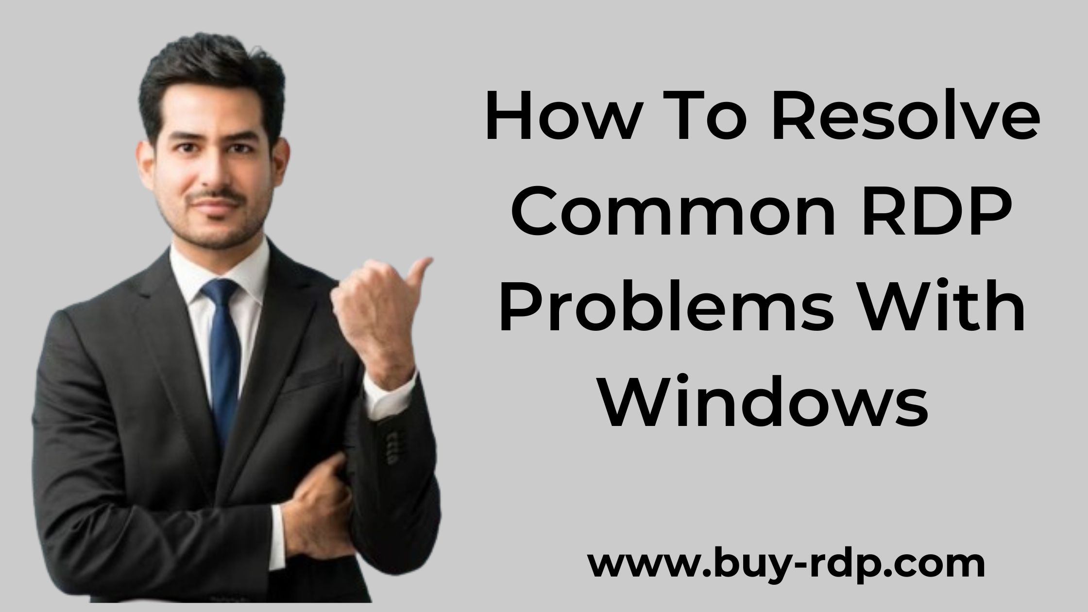 How to Resolve Common RDP Problems with Windows