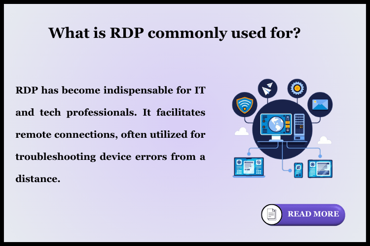 what is RDP used for