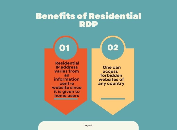 benefits of residential rdp