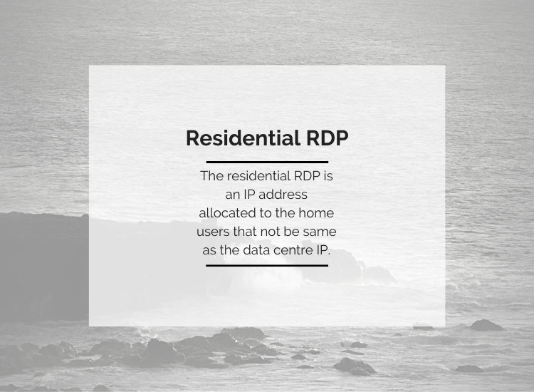 residential rdp