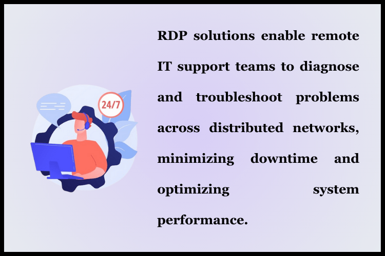 technical support with RDP