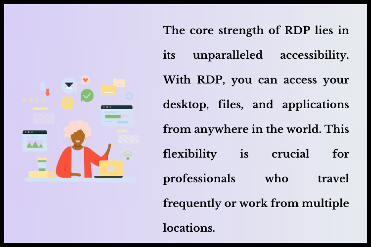 Accesibility in Buy-RDP