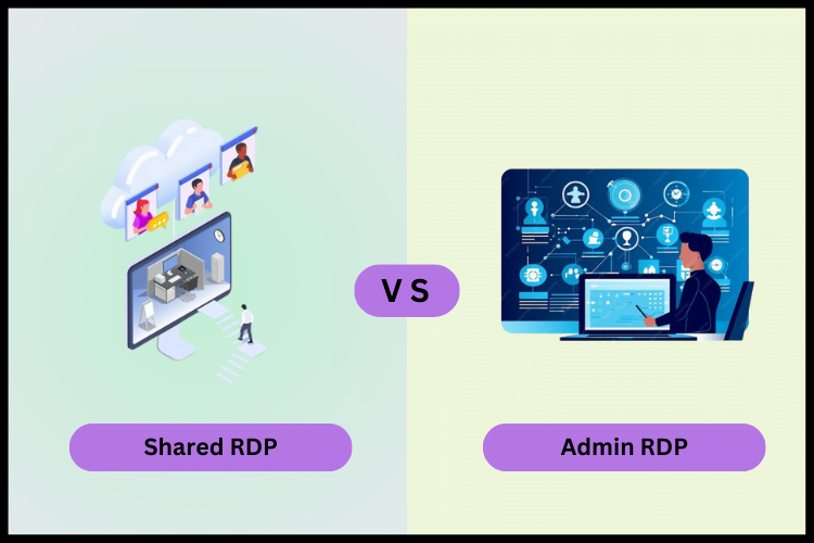 Shared RDP Vs Admin RDP