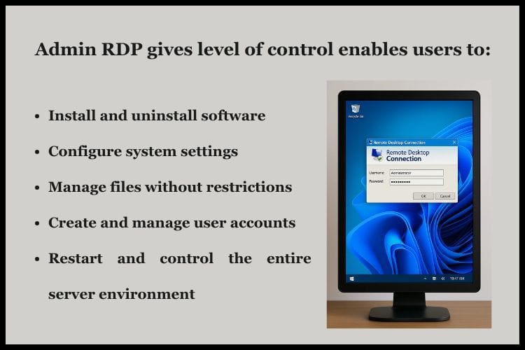 cheap rdp with admin access