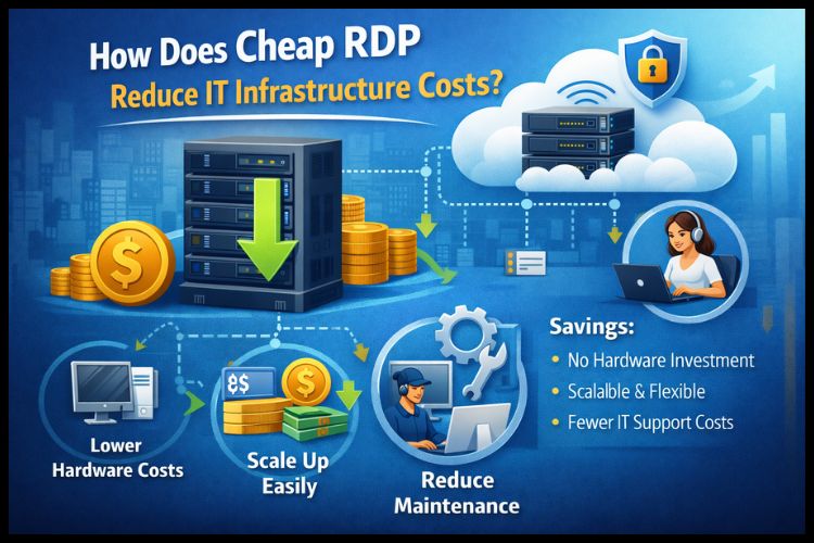 How cheap RDP helps in reducing IT Costs